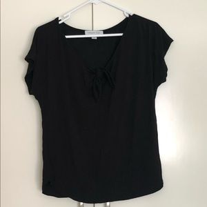 Amour Vert Cotton T Shirt with Bow